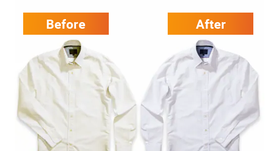 clothes quality comparision using hard water and digigo soft water