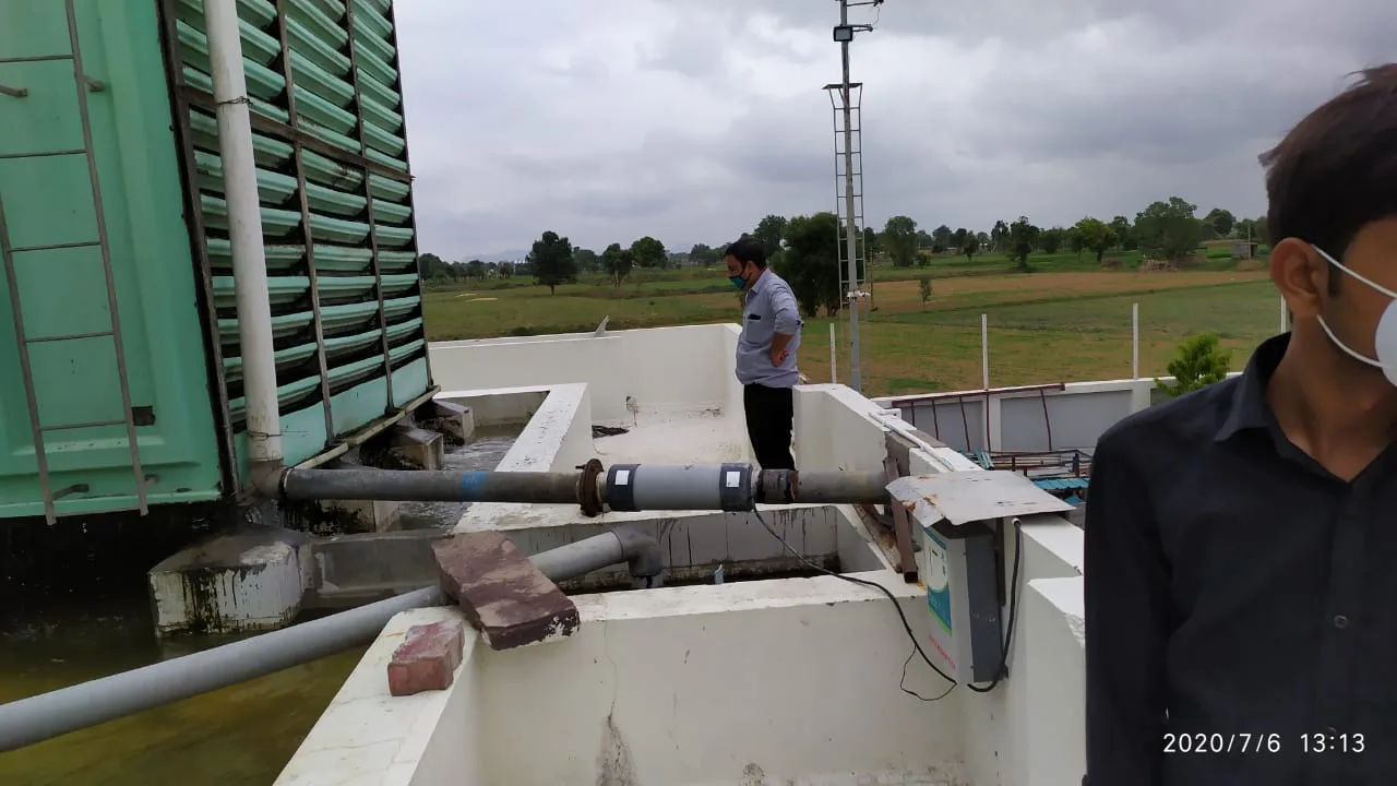 Digigo Esoft Industrial Water Softener Installation at DUKE PUMPING SOLUTIONS Pvt Ltd. Palanpur.