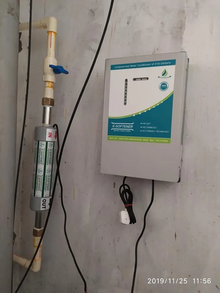Commercial water softener at Le Atmos Salon Thaltej Ahmedabad