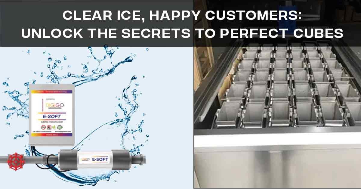 Must Have Machine for Ice Makers: E-Soft Hard Water Softener