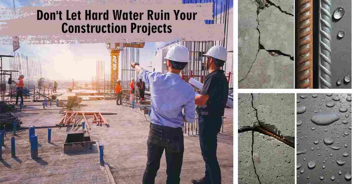 Hard Water: A Big Threat to All Civil Constructions (Solution: Hard Water Softener)