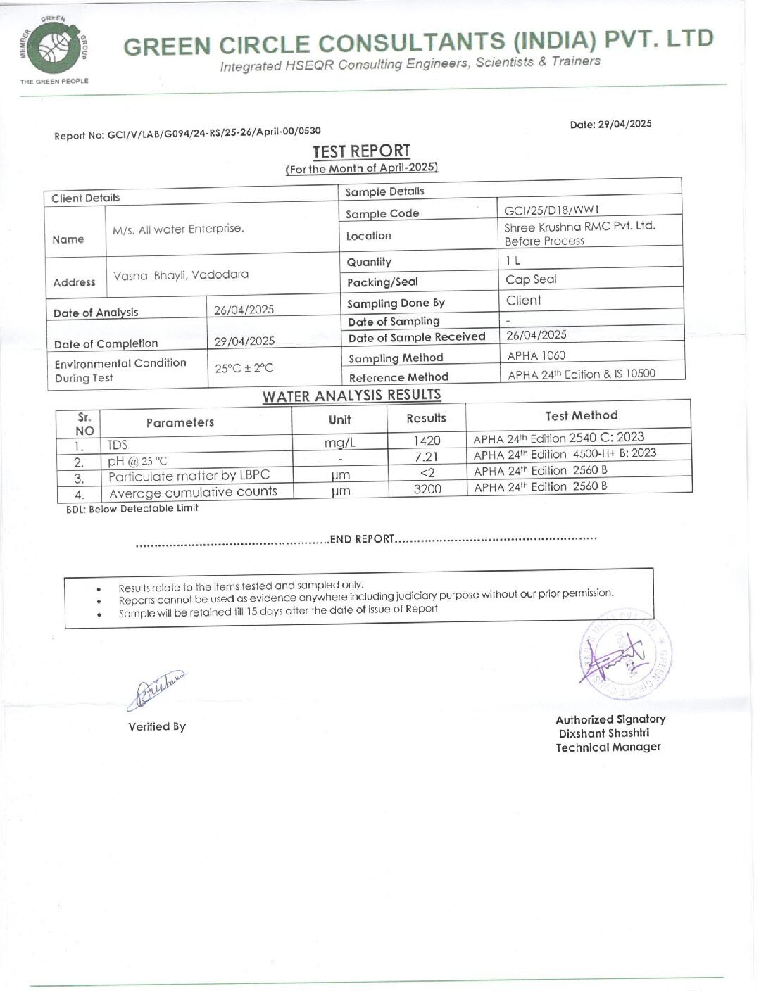 SHREE KRUSHNA RMC PVT. LTD. Report 4 pdf
