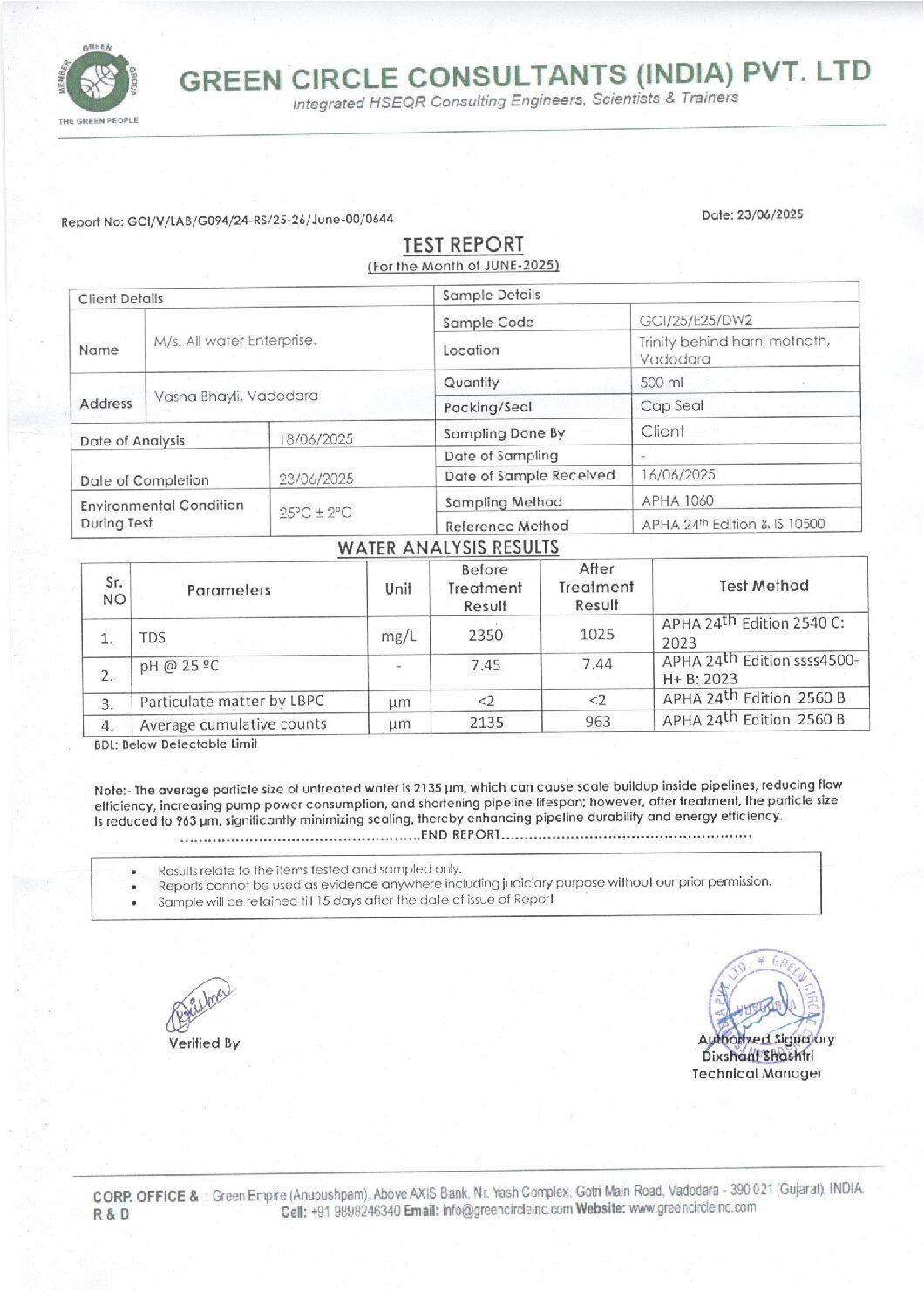 trinity green circle report 3 pdf