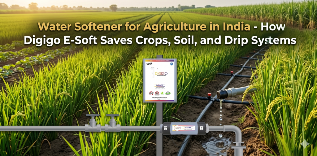 Water Softener for Agriculture in India - How Digigo E-Soft Saves Crops